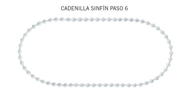 ANILLO CADENA 4,5 - 6 mm. CONTNUA